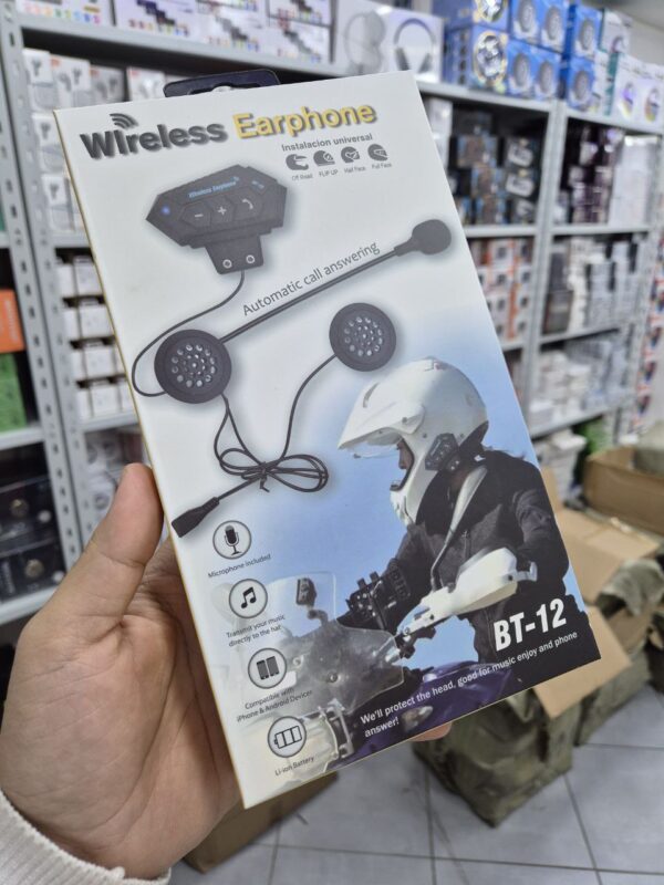 Wireless earphone bt 12 - idéal pour maison et bureau