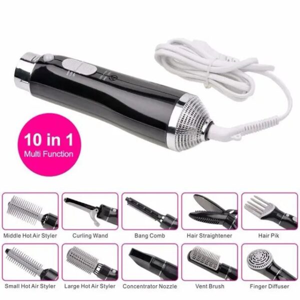 Brosse soufflante rotative nikai 10en1