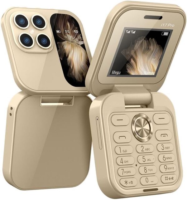 I17 pro mini telephone portable a rabat pliable