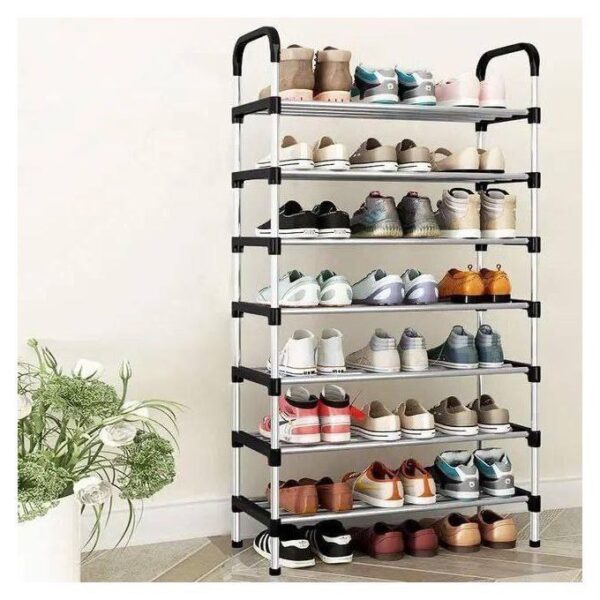 رفوف من سبع مستويات لتنظيم الأحدية etageres a sept niveaux pour ranger les chaussures