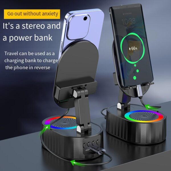 Haut parleur a capteur intelligent pliable